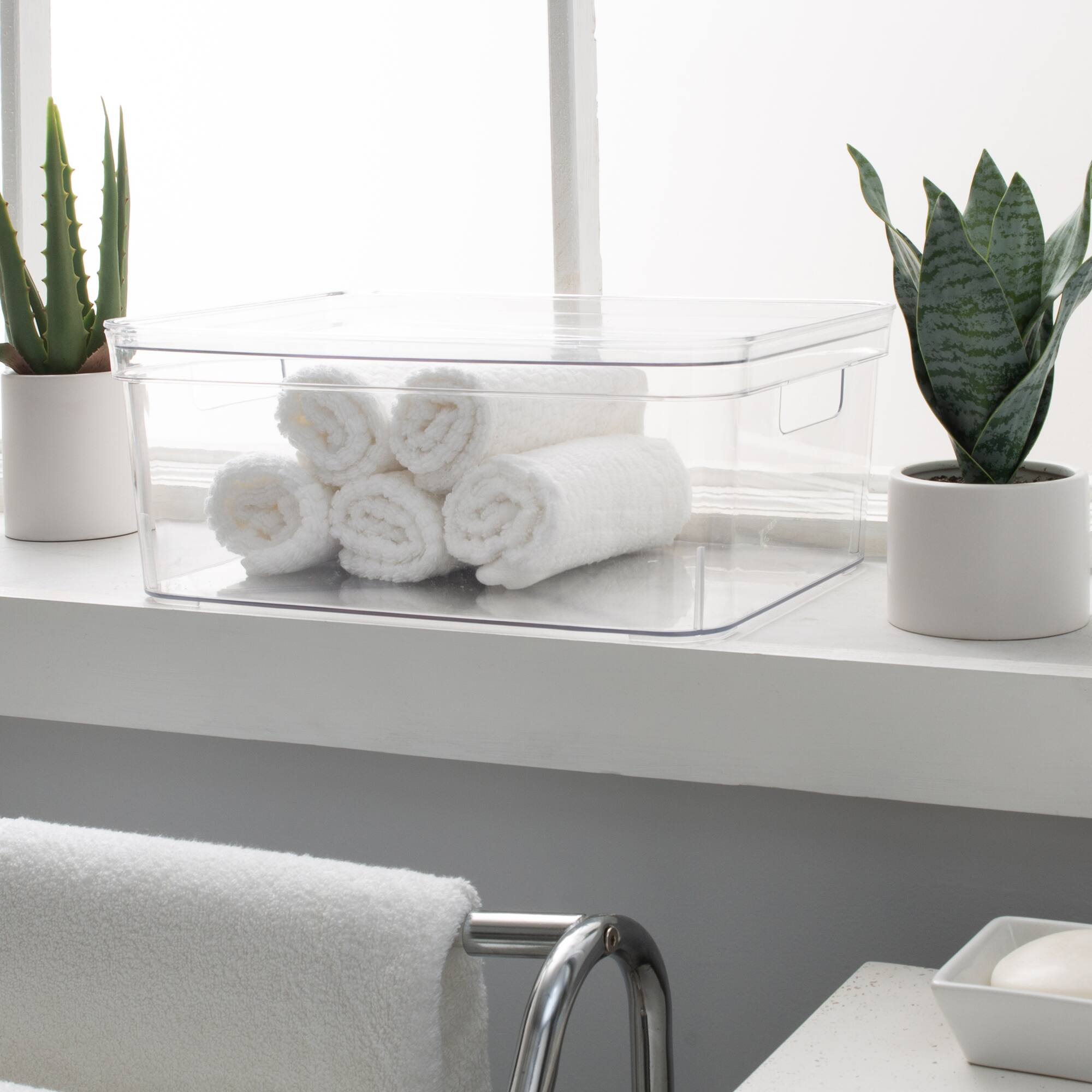 Simplify Lidded Storage Bin